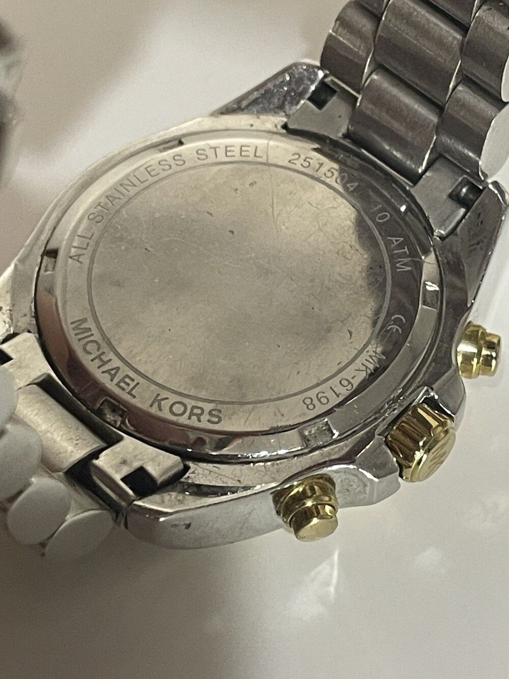 Michael Kors Bradshaw Chronograph Green Dial Ladies Watch MK6198 - Picture 5 of 5